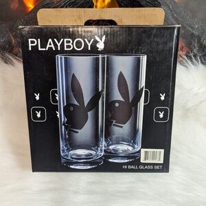 🖤Brand New in original packaging Playboy Hi Ball Glass Set